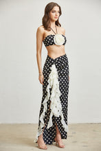 Load image into Gallery viewer, Black Polka Dot Matching Set
