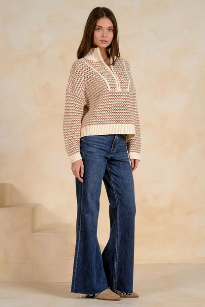 Gwen Beige Sweater