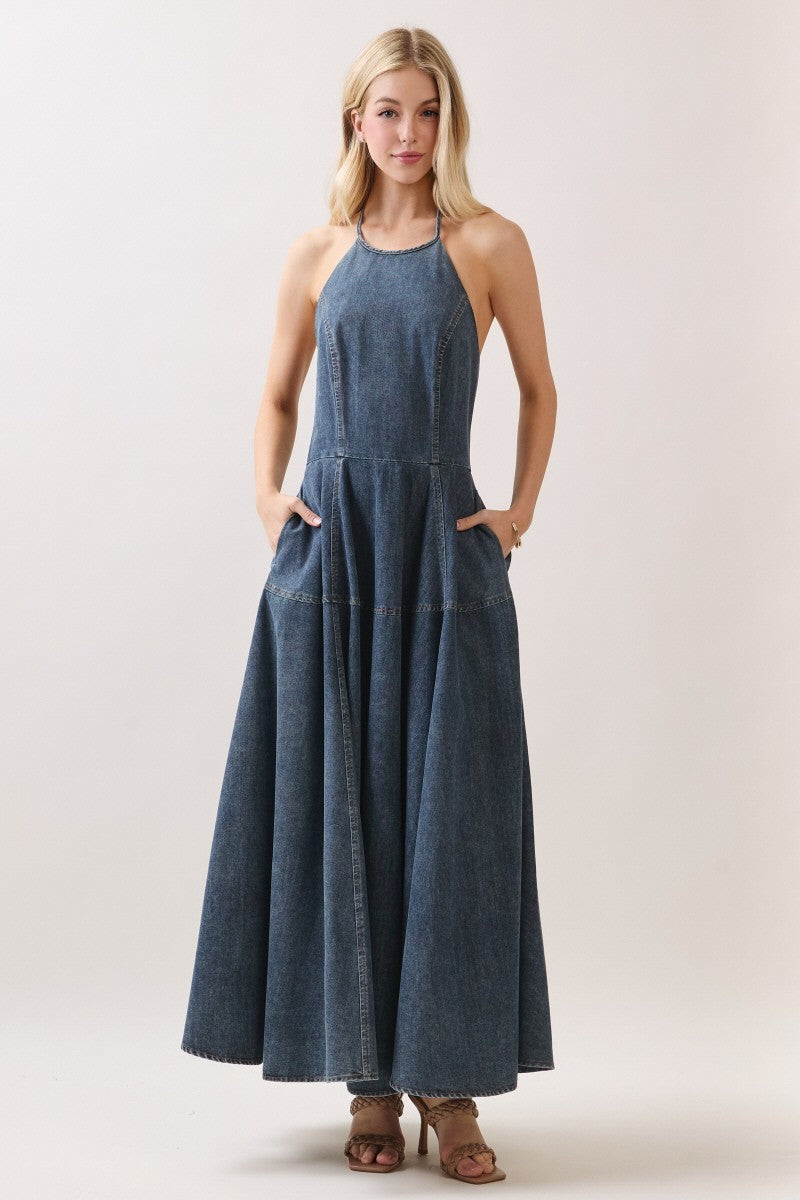 Trina Denim Dress
