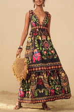 Load image into Gallery viewer, Amirah Black Maxi Dress
