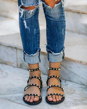 Load image into Gallery viewer, Venus Studded Strappy Sandal
