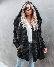 Load image into Gallery viewer, The Coziest Yet Pocketed Cardigan - Camo
