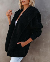 Load image into Gallery viewer, The Coziest Yet Pocketed Cardigan - Black
